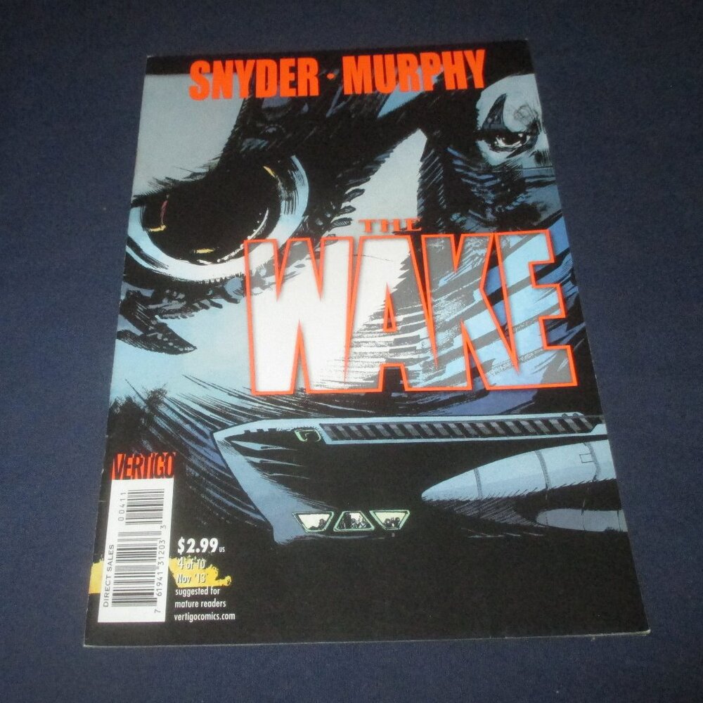 The Wake #4 (4 of 10) Vertigo Comics, 2013) Sean Murphy Variant Cover A